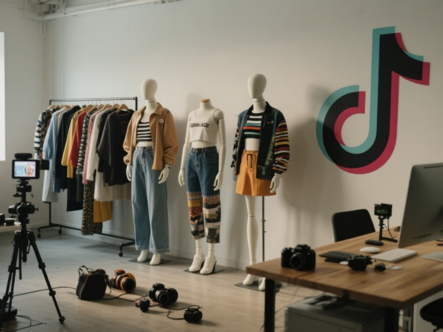 服装商家做TikTok 穿搭号吸粉，直播号转化的具体做法