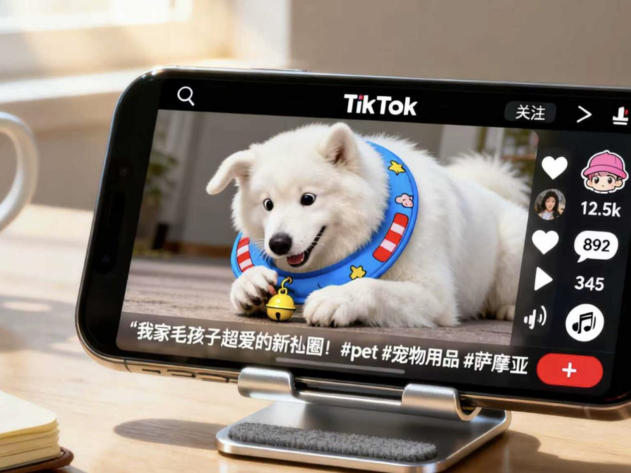 TikTok宠物用品卖货指南：创意视频与KOL的流量密码