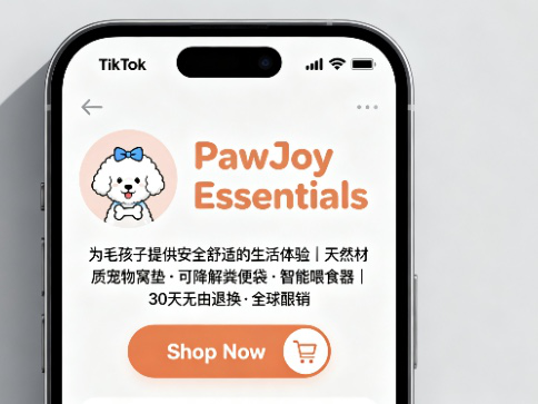 宠物用品商家做TikTok带货思路